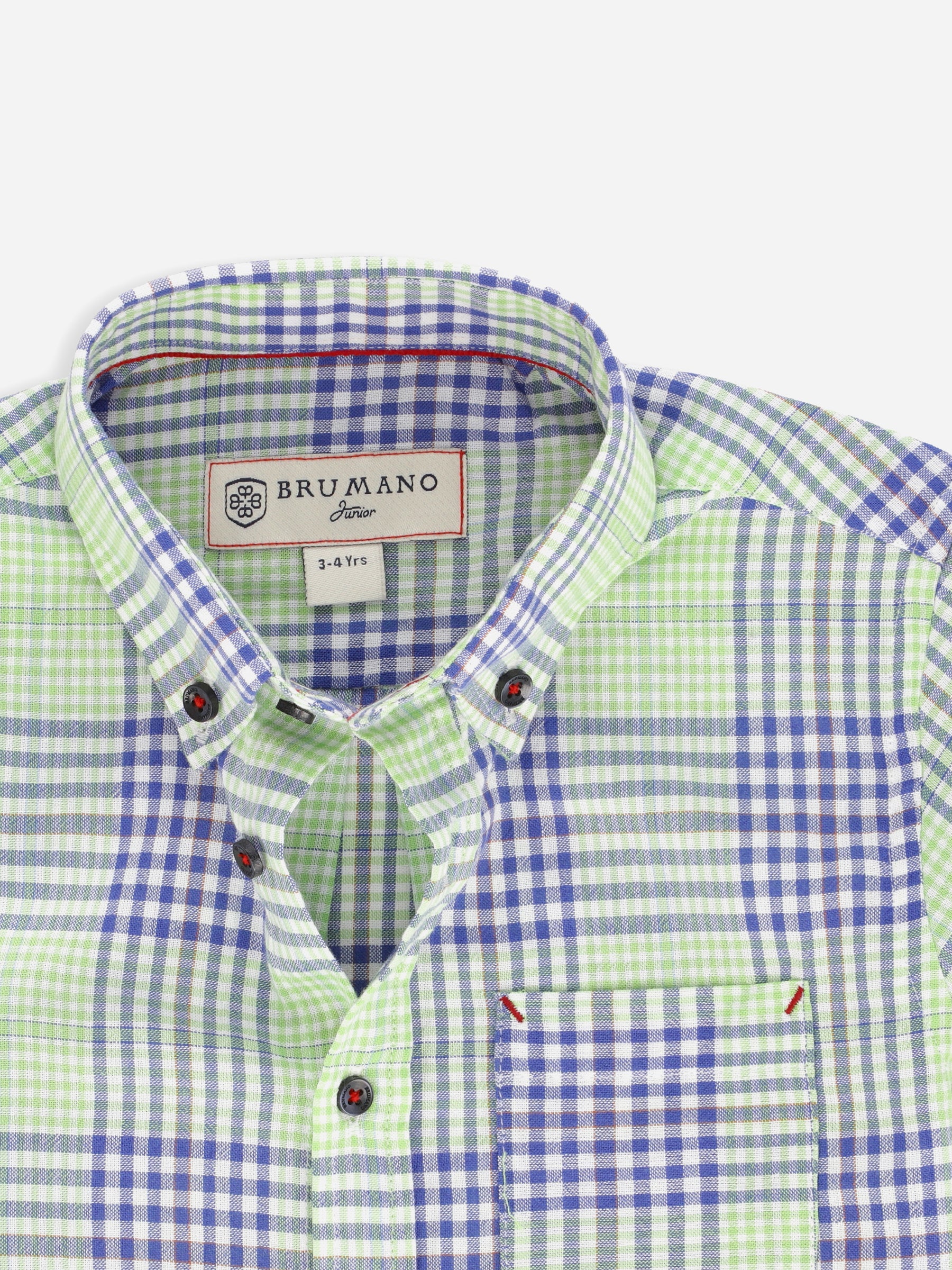 Green & Blue Shepherd Checkered Casual Shirt
