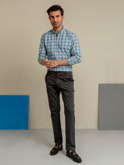 Green & Blue Shepherd Checkered Shirt
