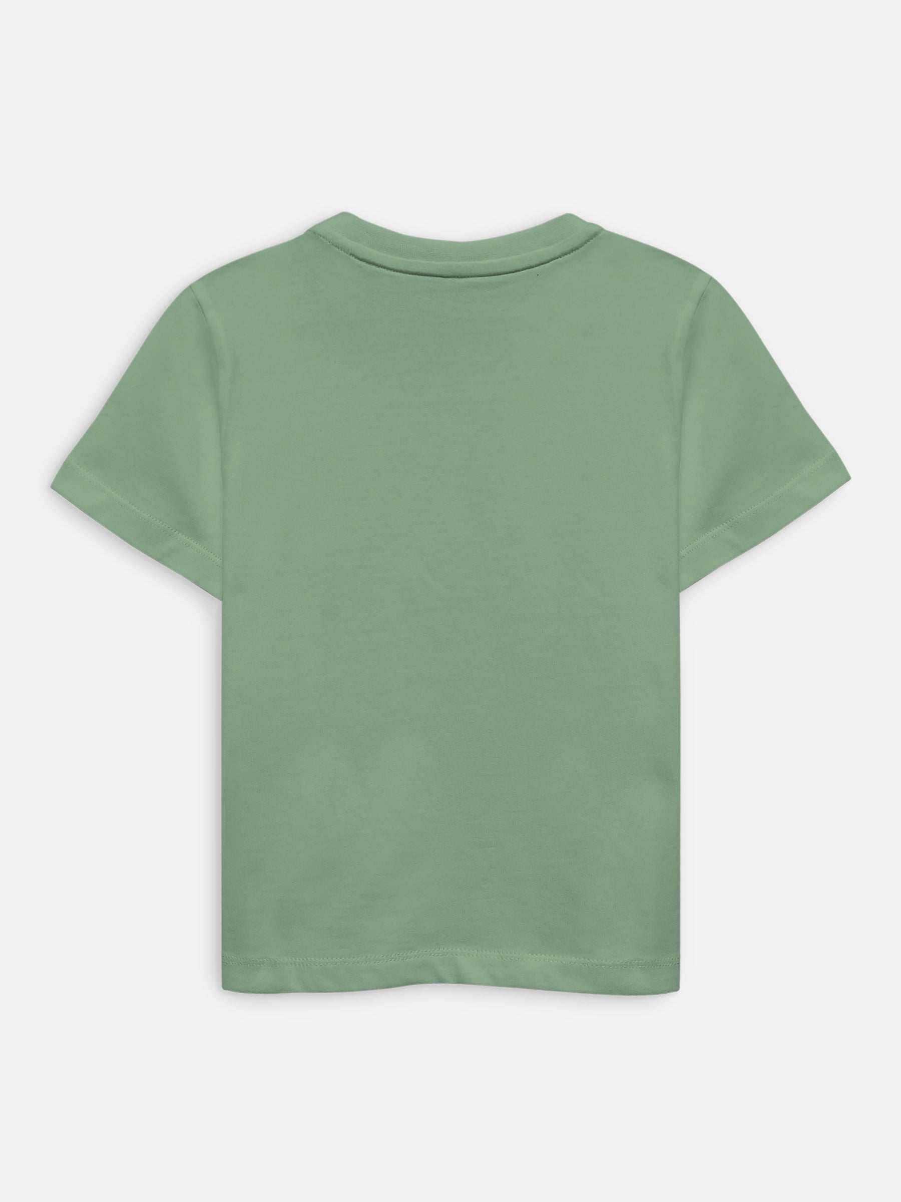 Green 'Cool Kid' Printed Casual T-Shirt