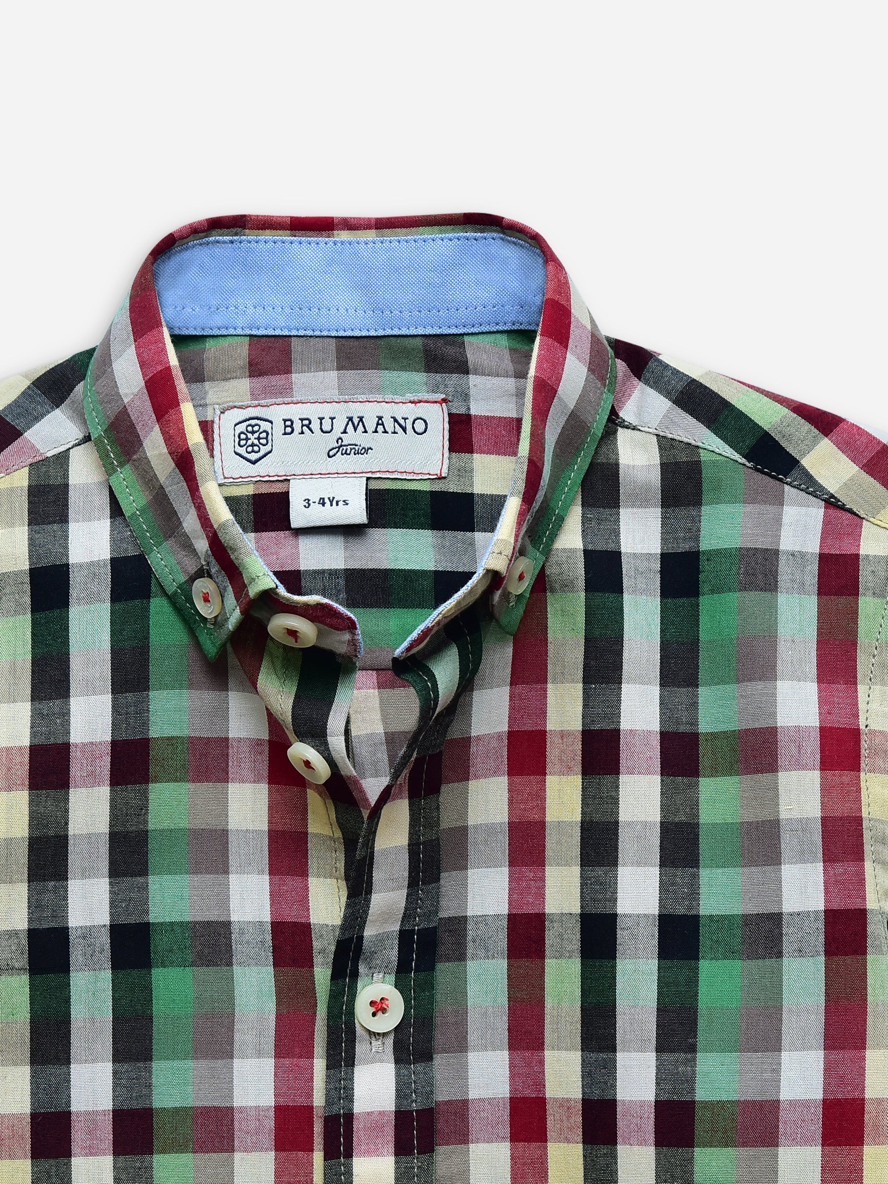 Green & Red Tartan Plaid Checkered Casual Shirt