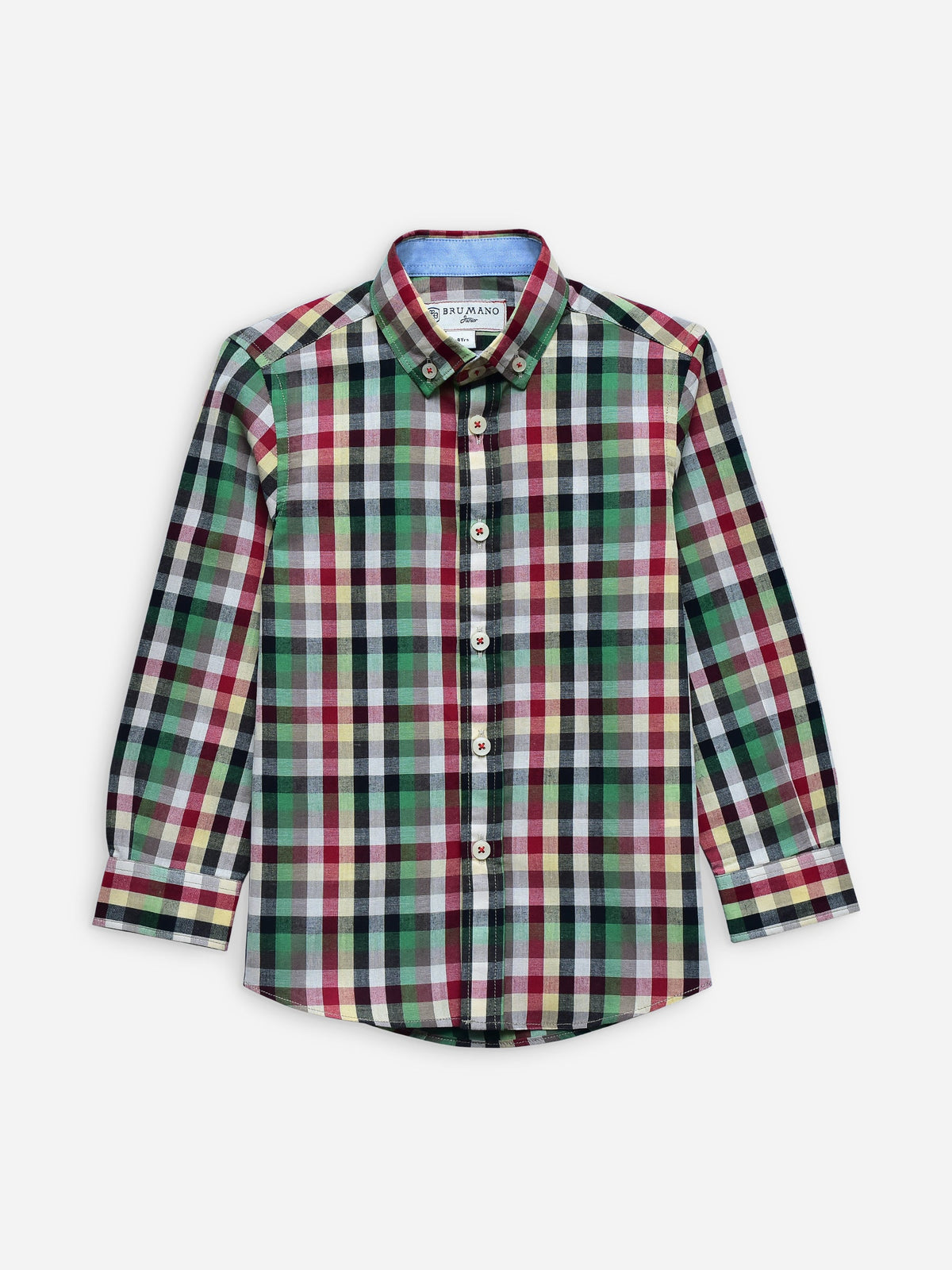 Green & Red Tartan Plaid Checkered Casual Shirt