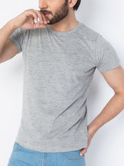 Grey Inject Effect T-Shirt