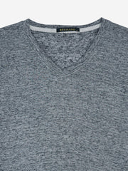 Grey Light Weight V-Neck T-Shirt