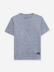 Grey Snow Effect Crew Neck T-Shirt - Junior