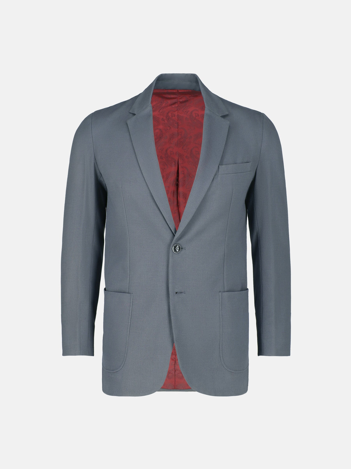 Grey Dobby Blazer