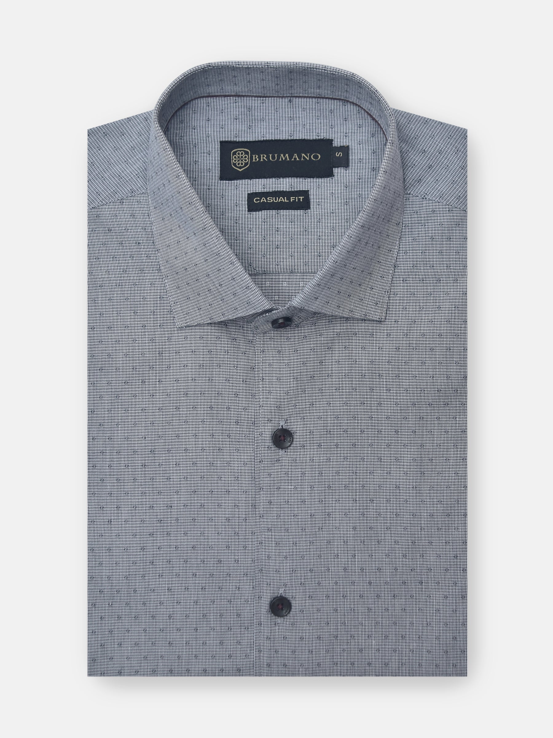 Grey Fil Coupe Formal Shirt