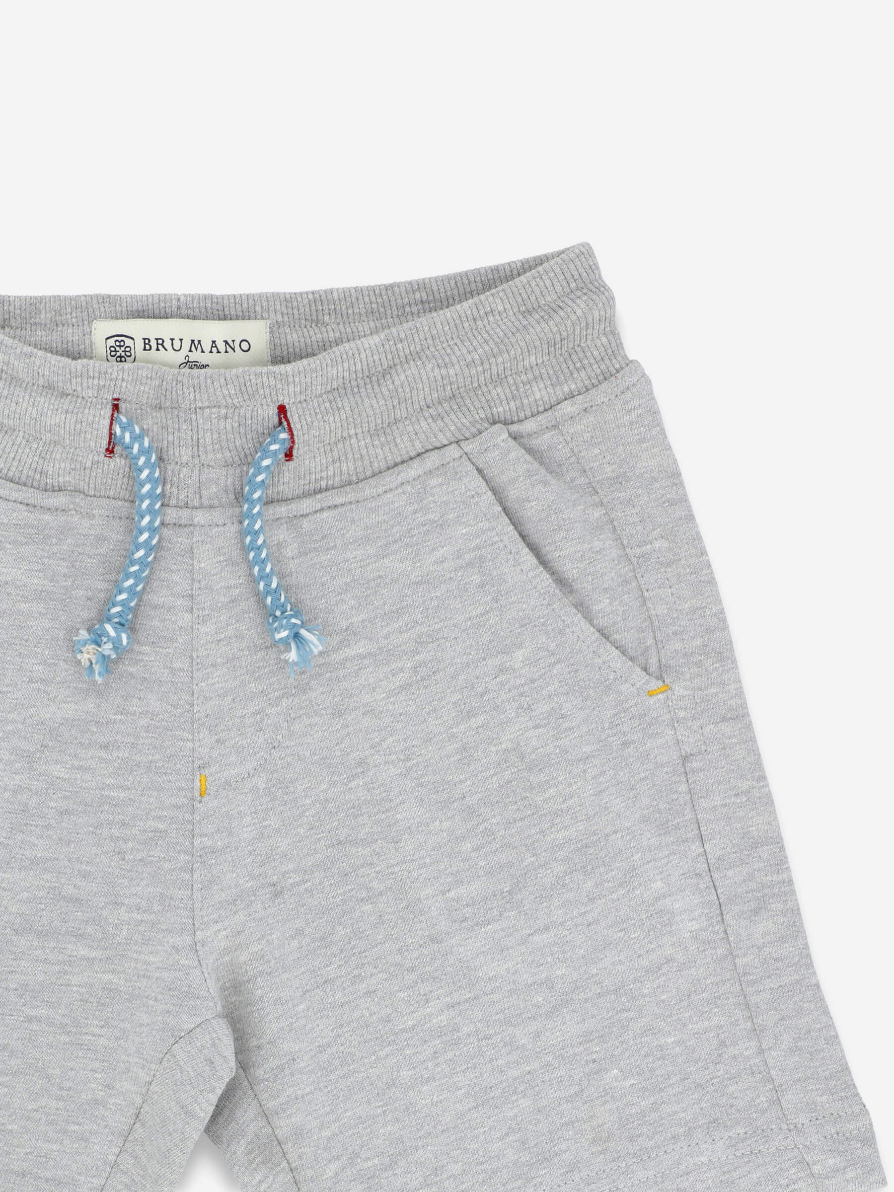 Grey Knitted Casual Short