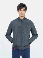 Grey Light Weight Harrington Jacket
