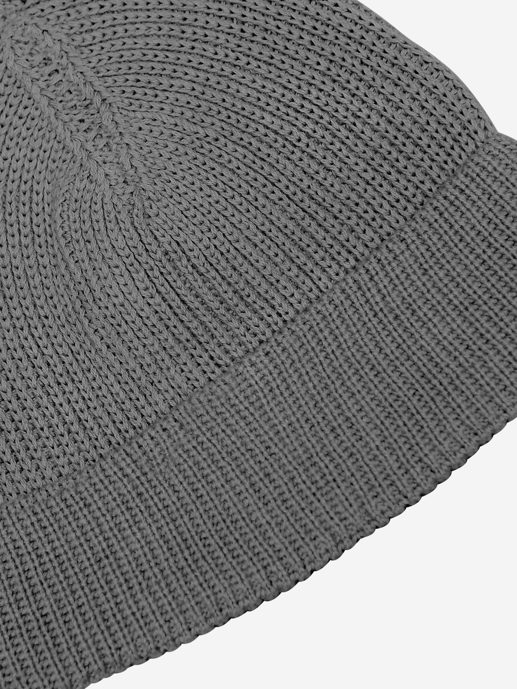 Grey Melange Beanie Cap