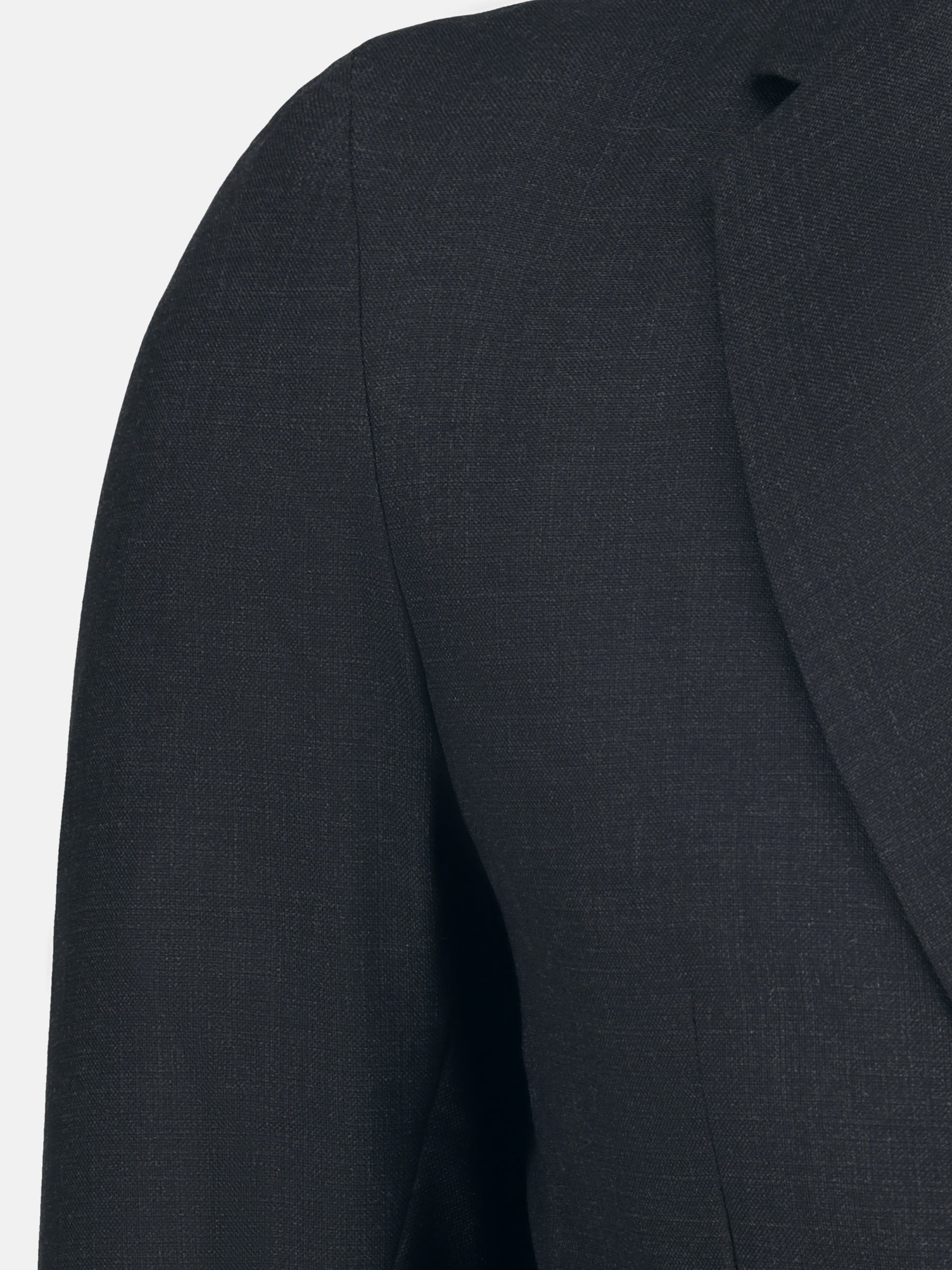 Grey Wool Structured Formal Blazer