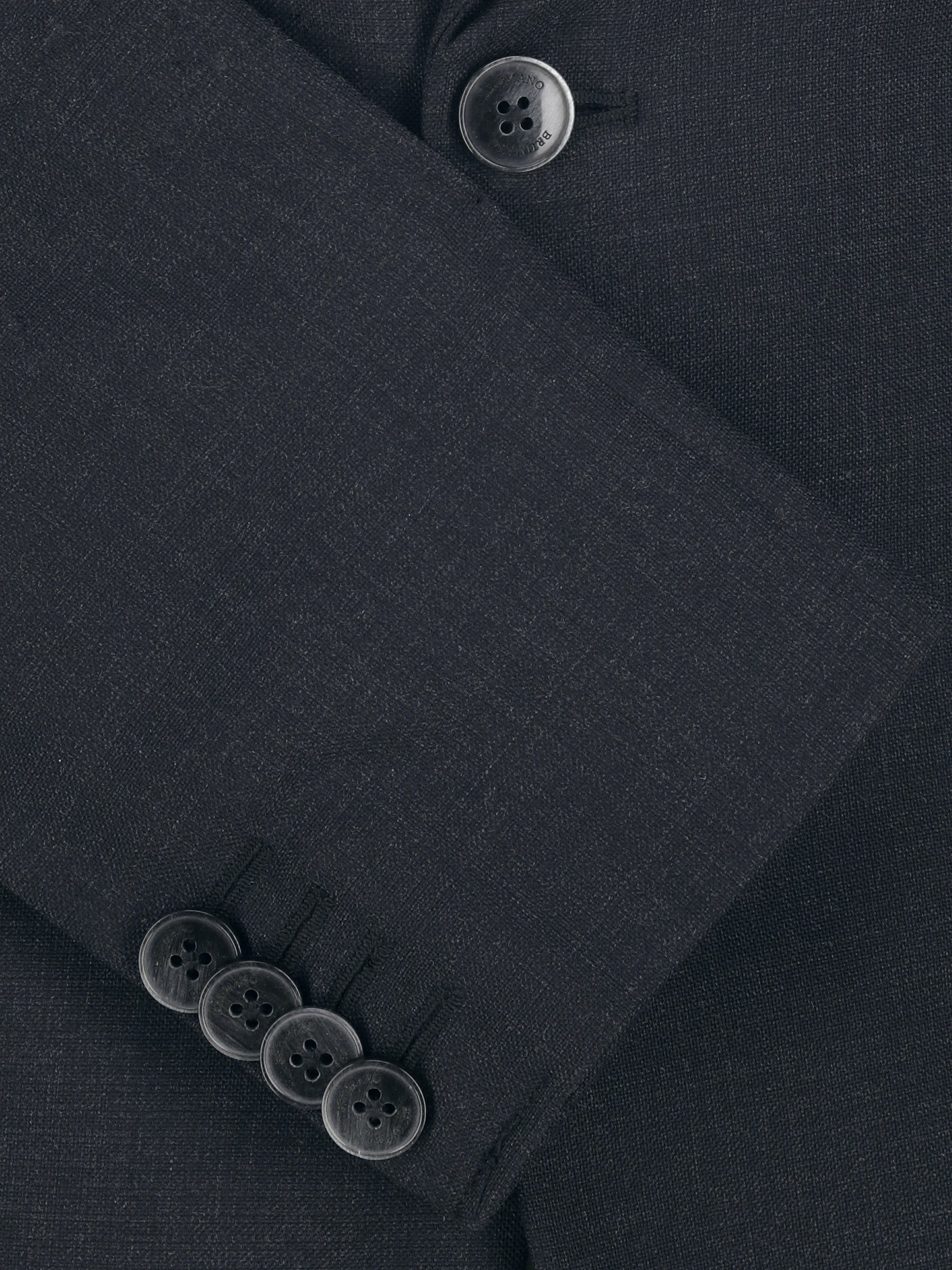 Grey Wool Structured Formal Blazer