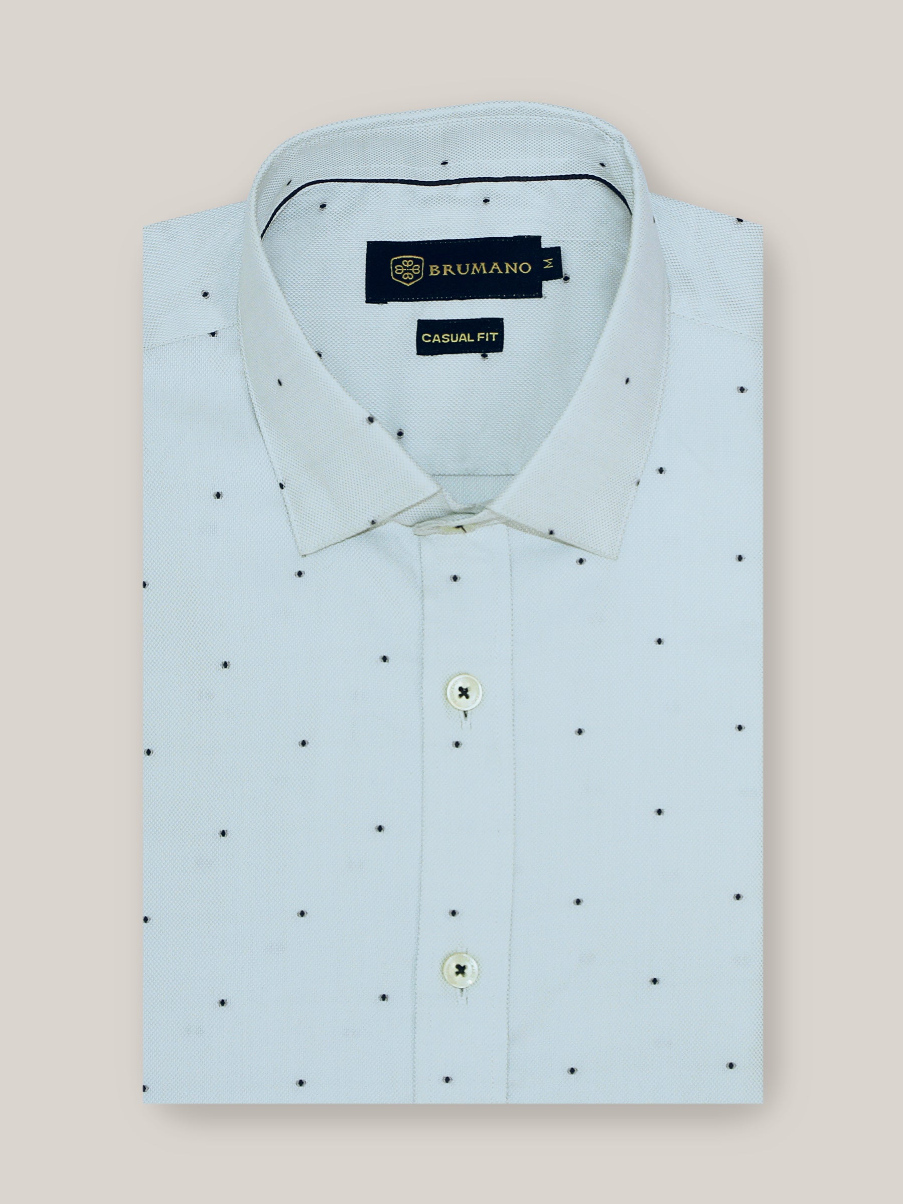 Grey & Black Dobby Formal Shirt