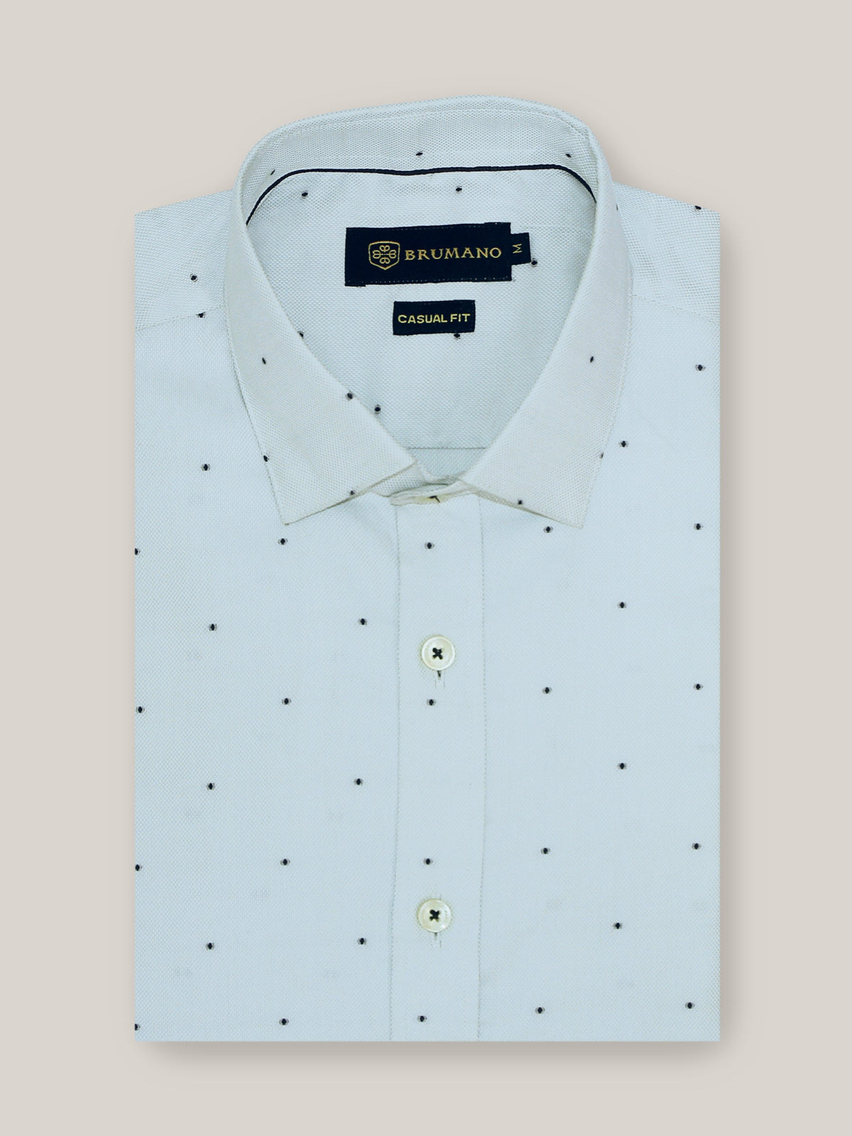 Grey & Black Dobby Formal Shirt