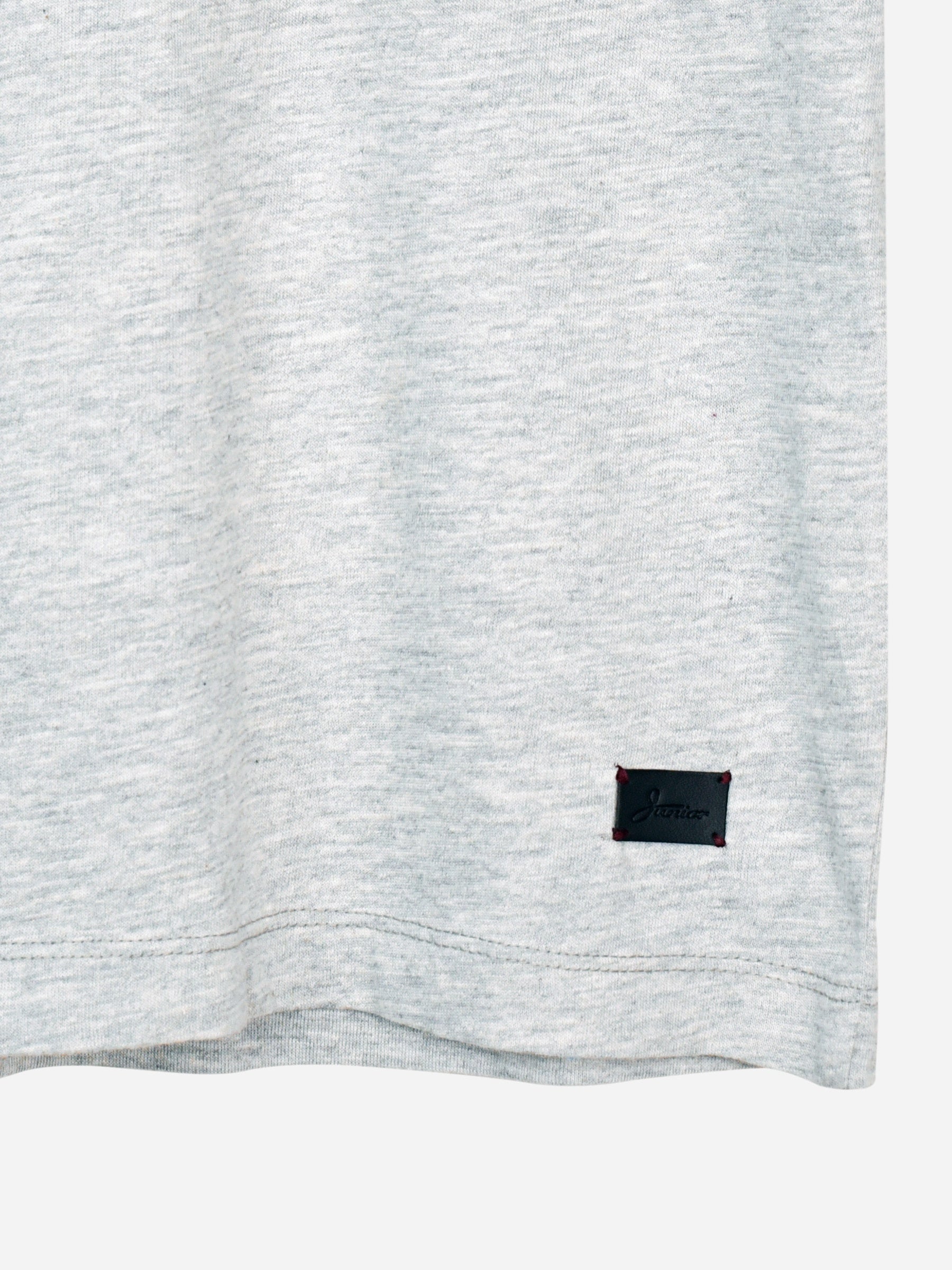 Heather Grey Graphic Printed Casual T-Shirt