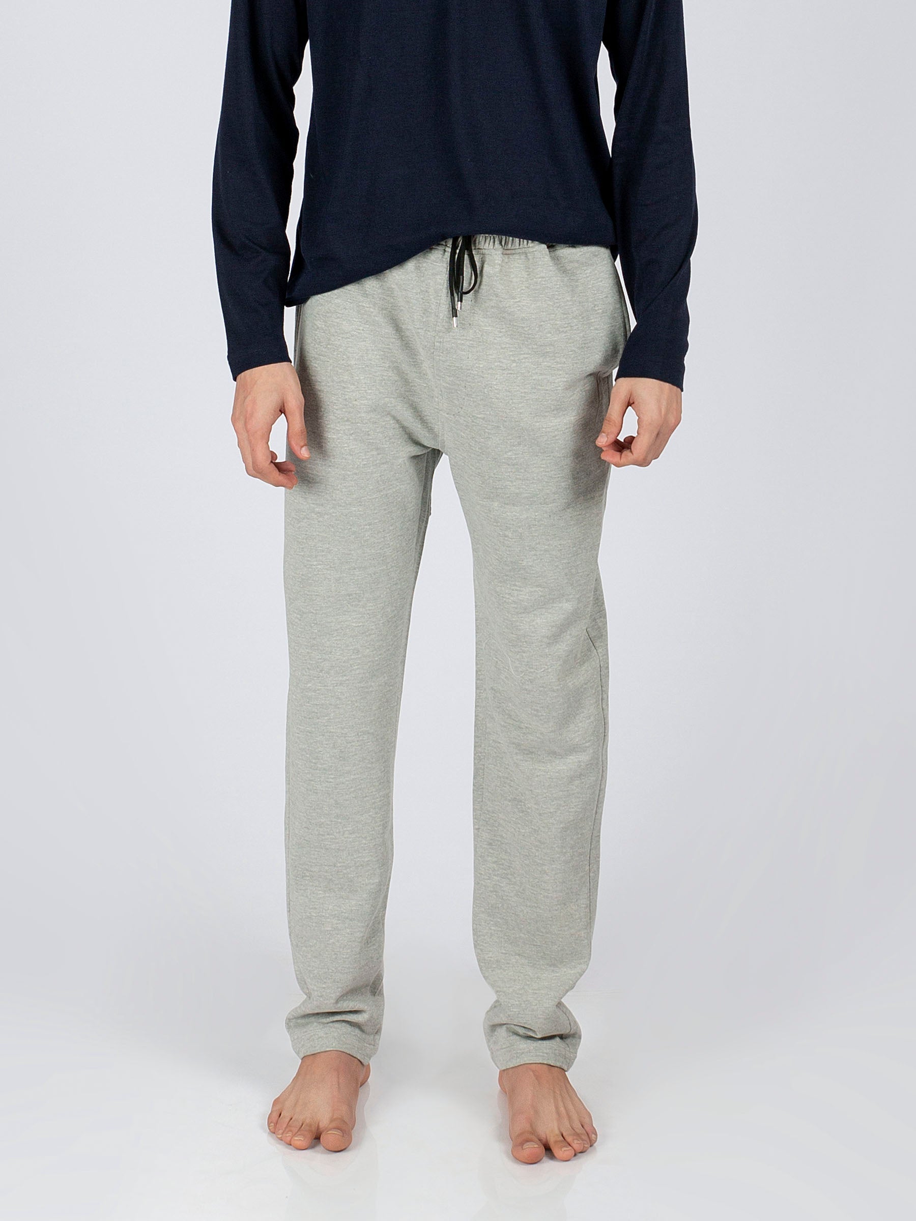 Heather Grey Knitted Pajama