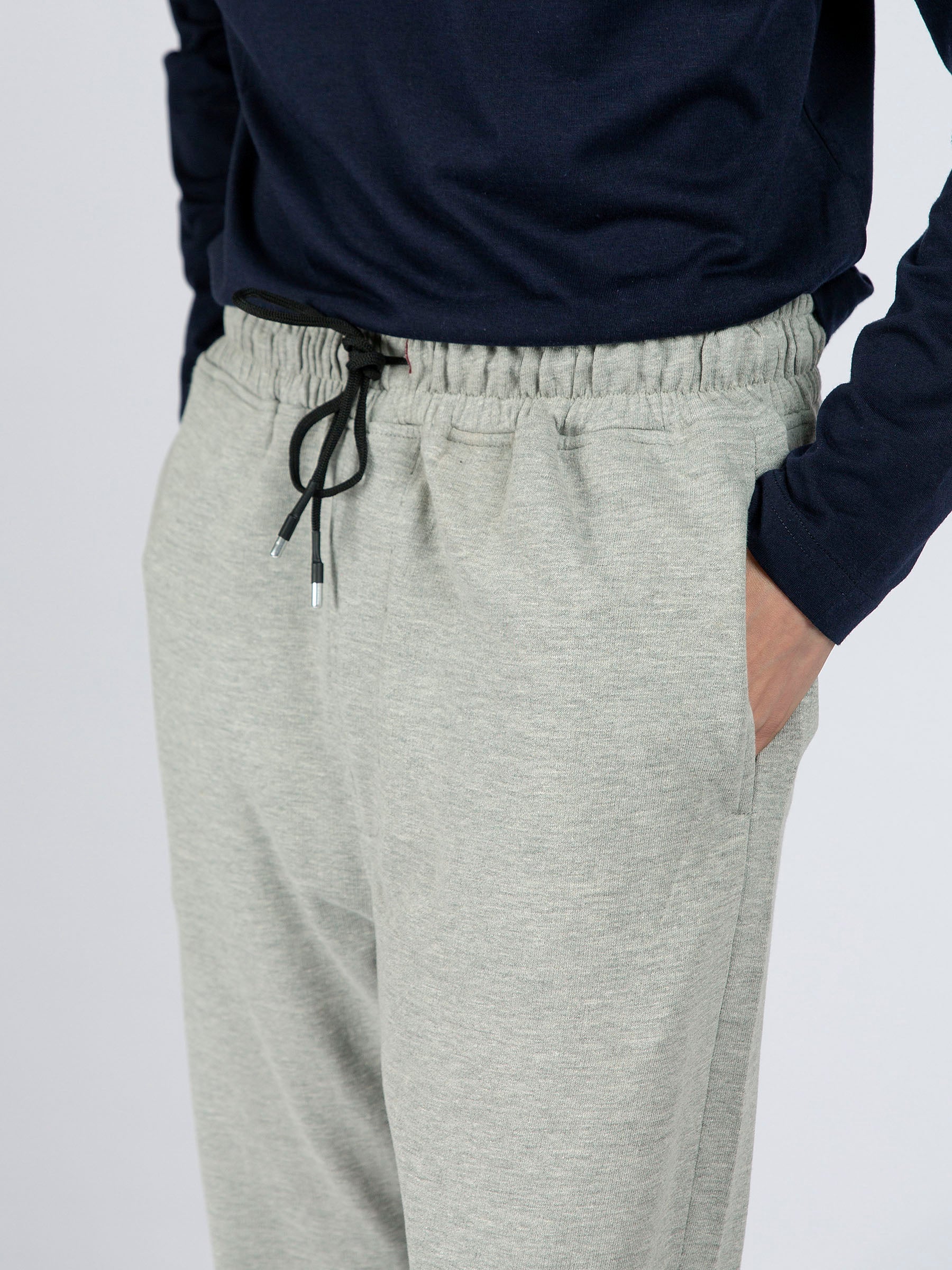 Heather Grey Knitted Pajama