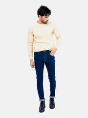 Indigo Straight Fit Jeans