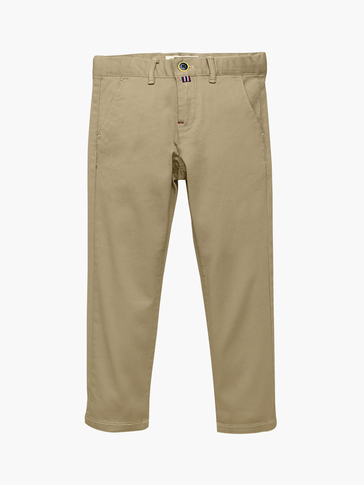 Khaki Twill Casual Trouser