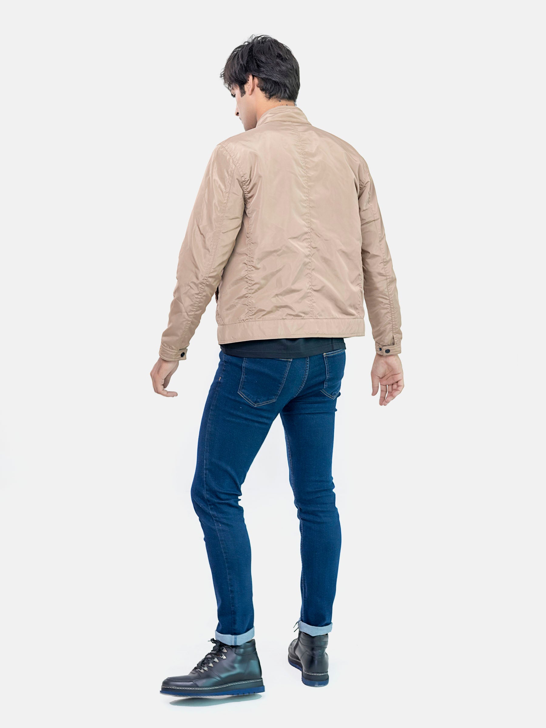 Khaki Light Weight Harrington Jacket