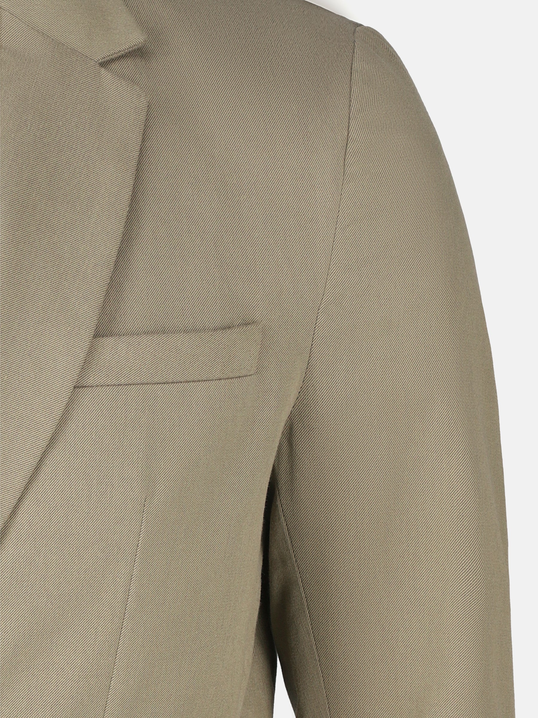 Khaki Twill Blazer