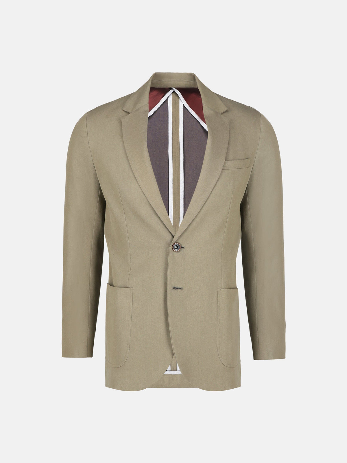 Khaki Twill Blazer