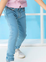 Light Blue Slimfit Casual Jeans