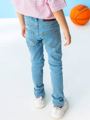 Light Blue Slimfit Casual Jeans