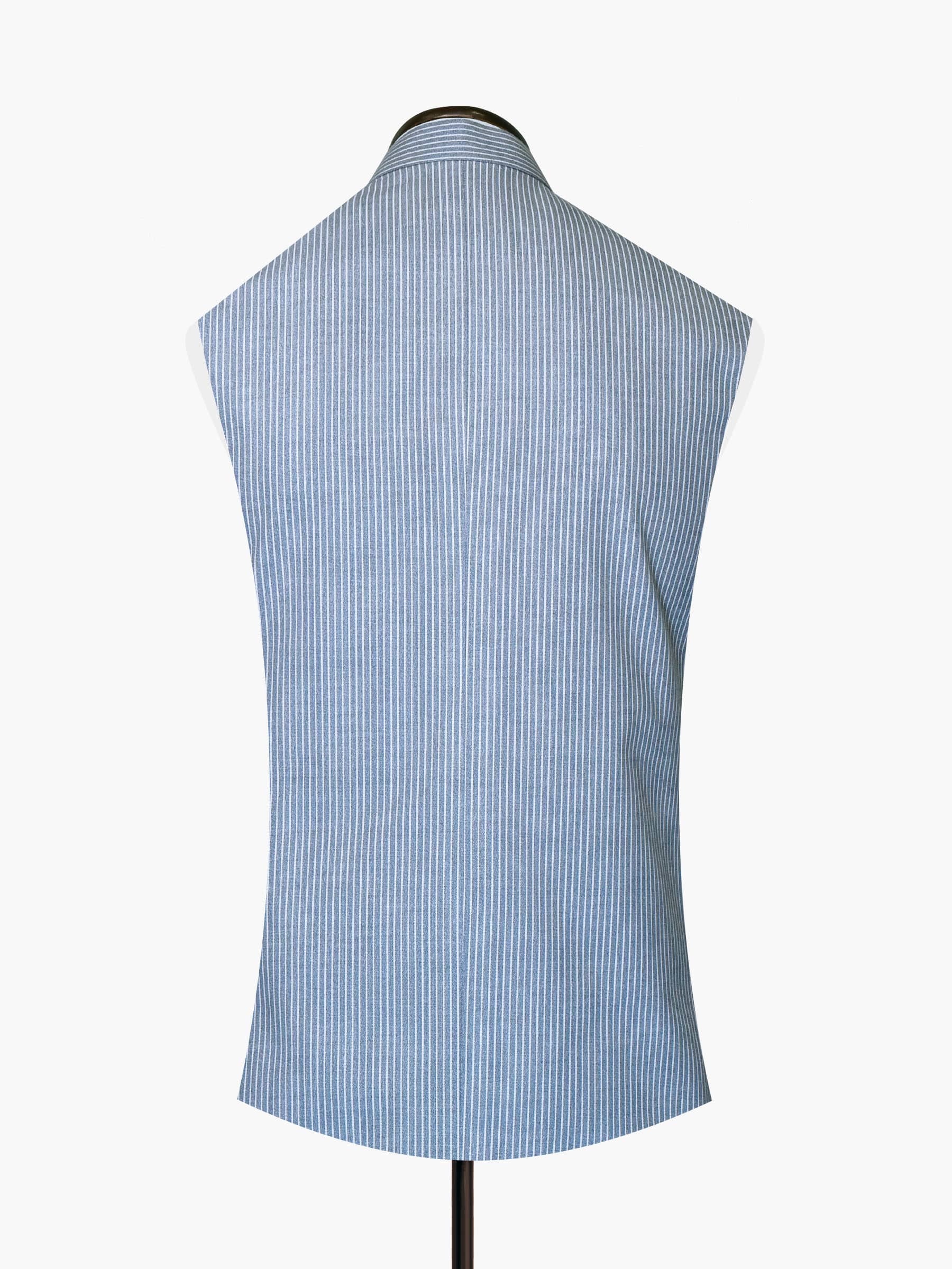 Light Blue Stripe Waistcoat