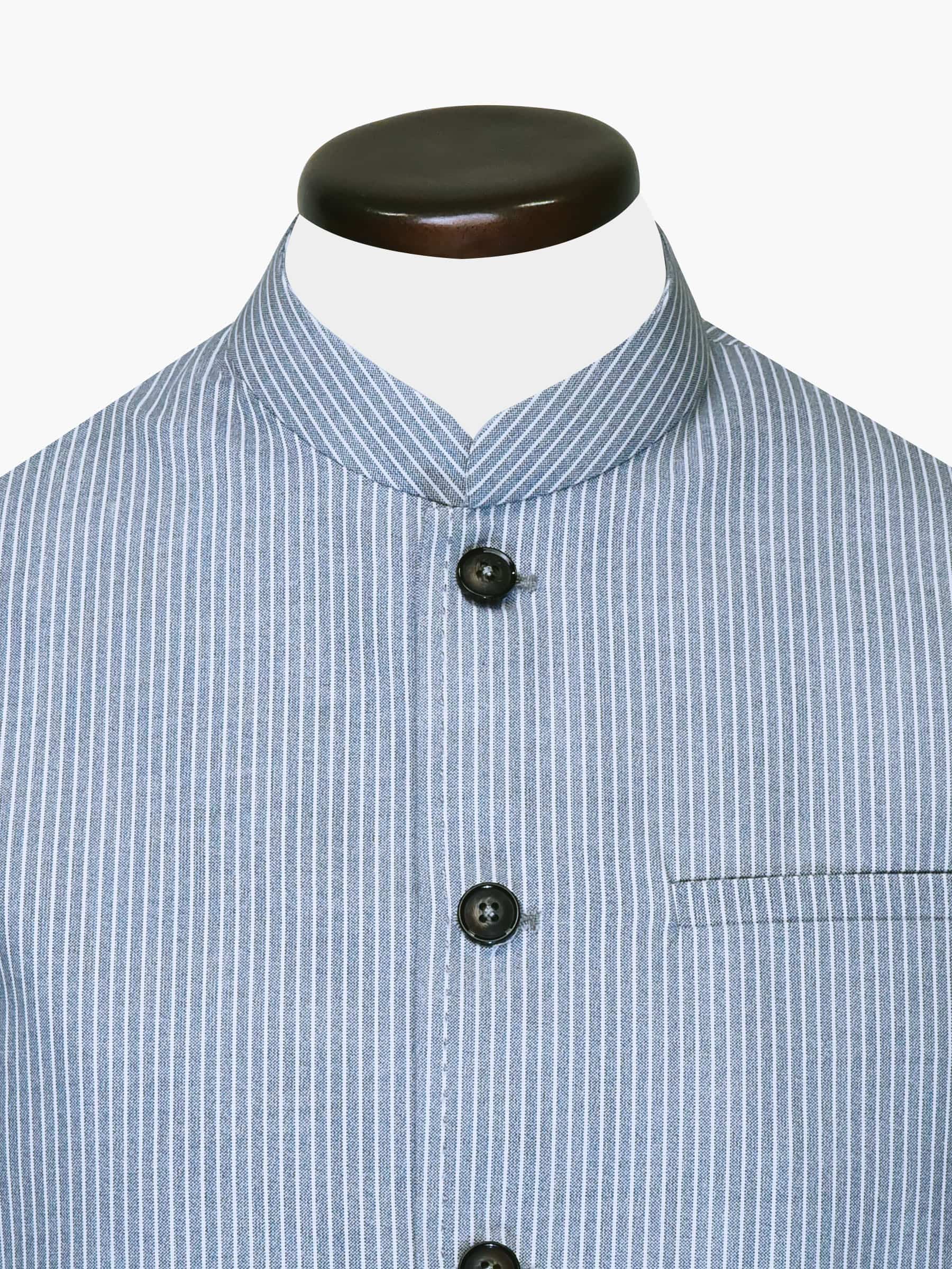 Light Blue Stripe Waistcoat