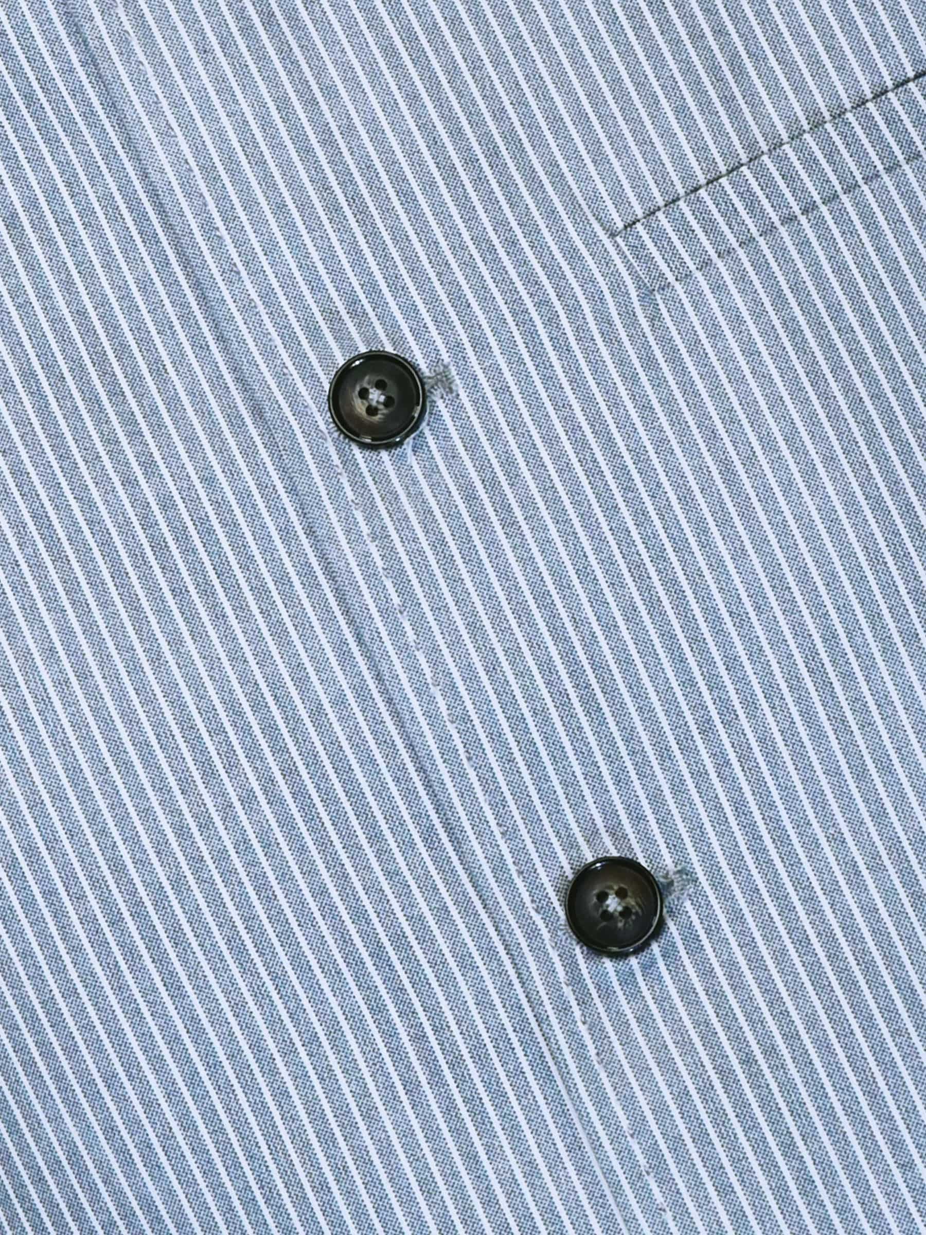 Light Blue Stripe Waistcoat