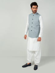 Light Blue Stripe Waistcoat