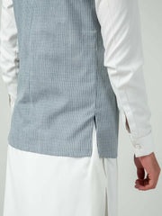 Light Blue Stripe Waistcoat