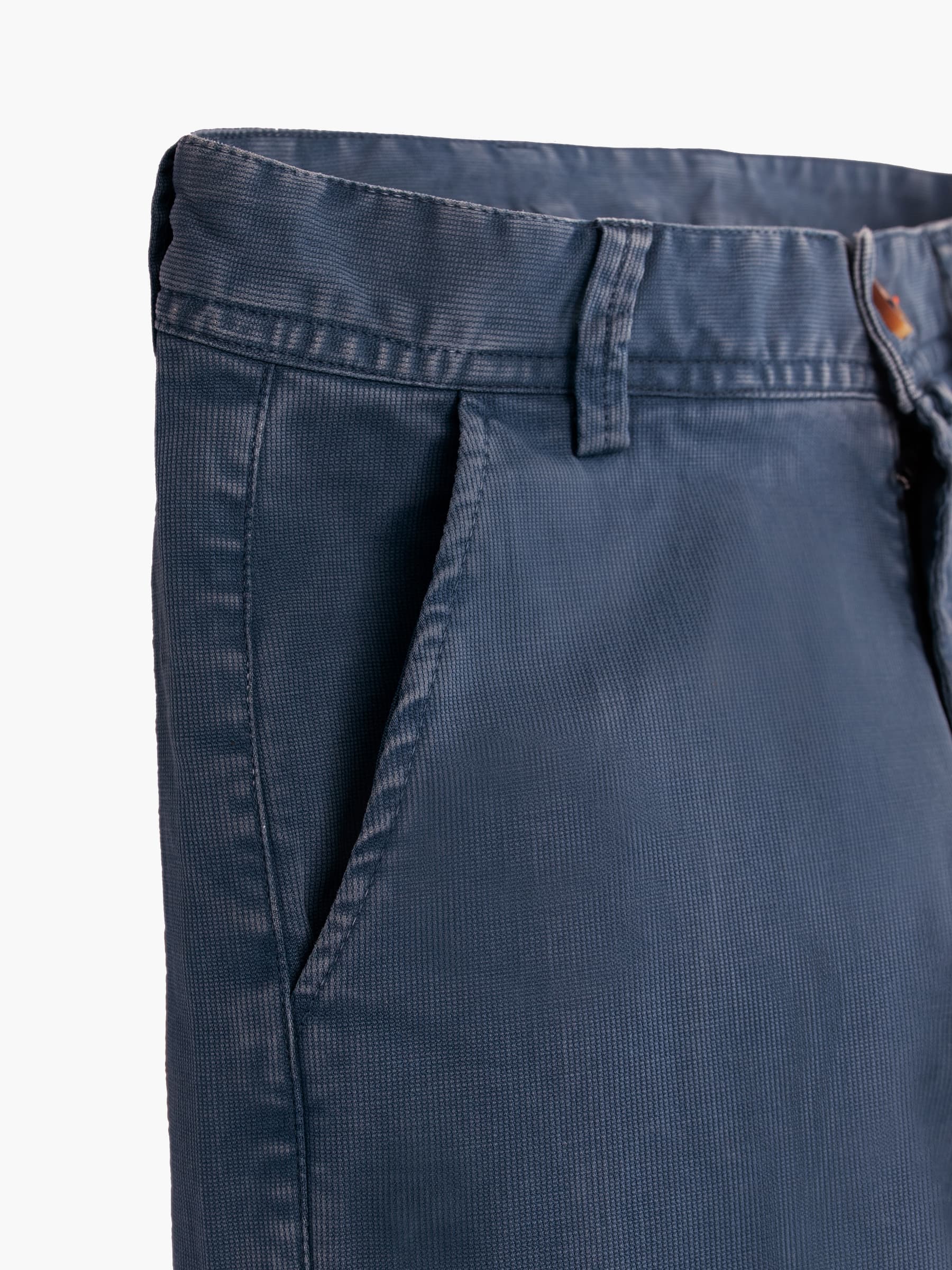 Light Blue Structured Trouser