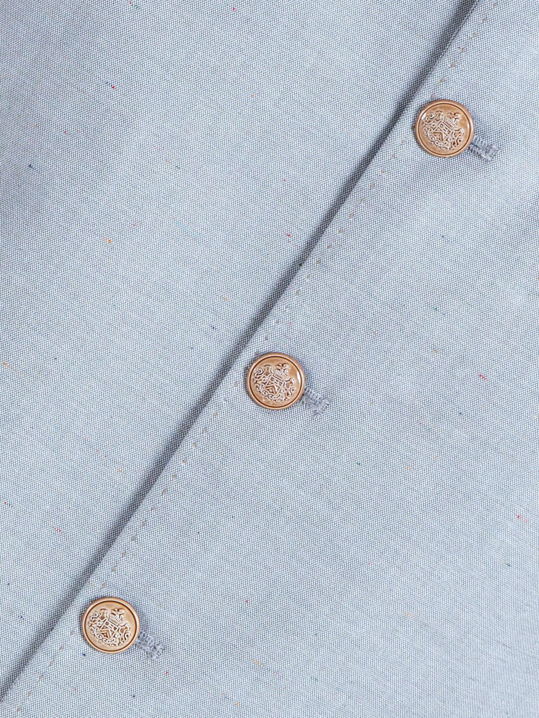 Light Green Structured Waistcoat