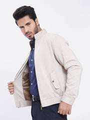 Light Herringbone Jacket