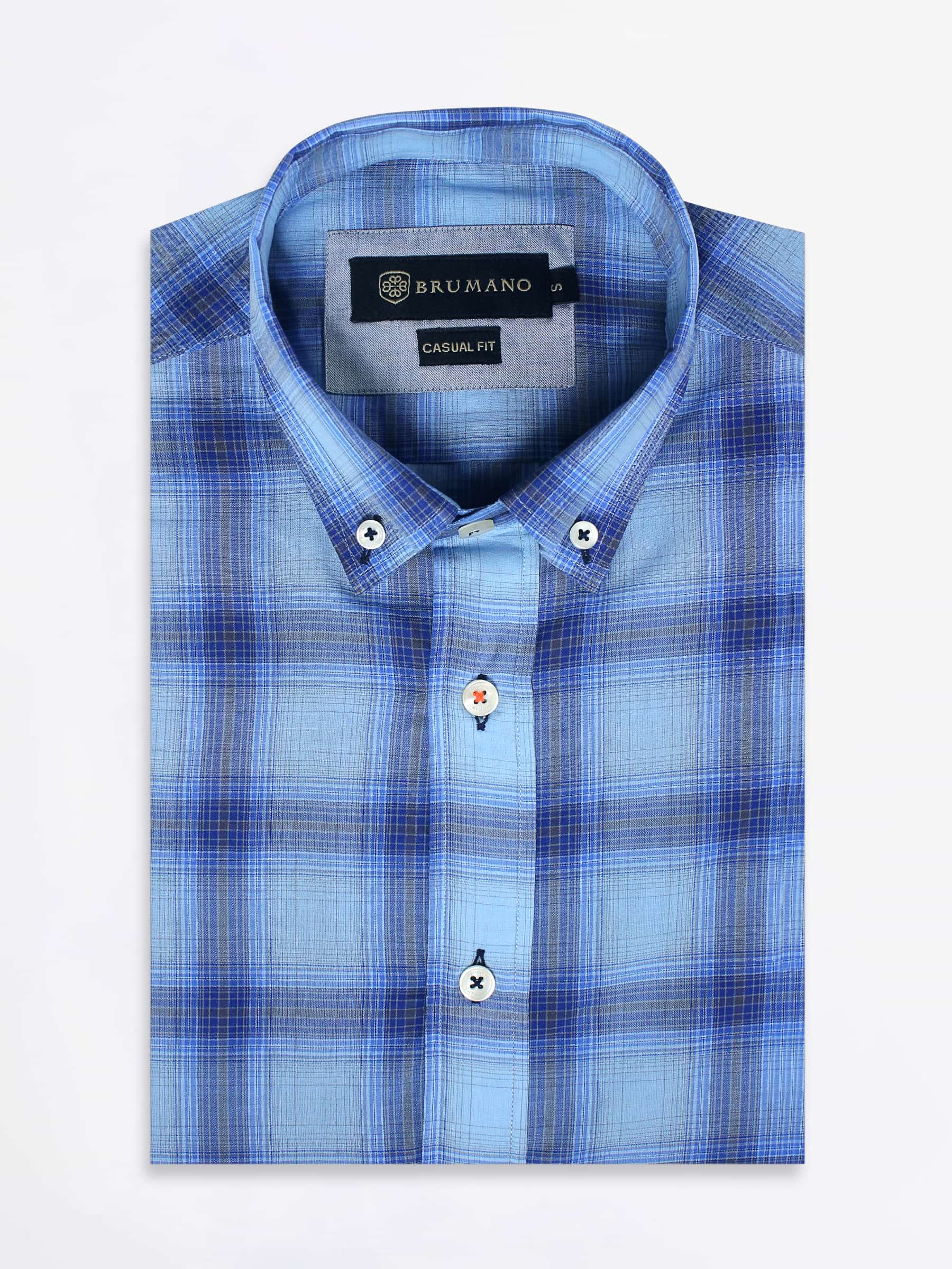 Light Weight Blue Checkered Shirt