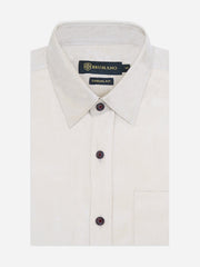 Light Beige Corduroy Shirt