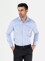 Light Blue Chambray Formal Shirt