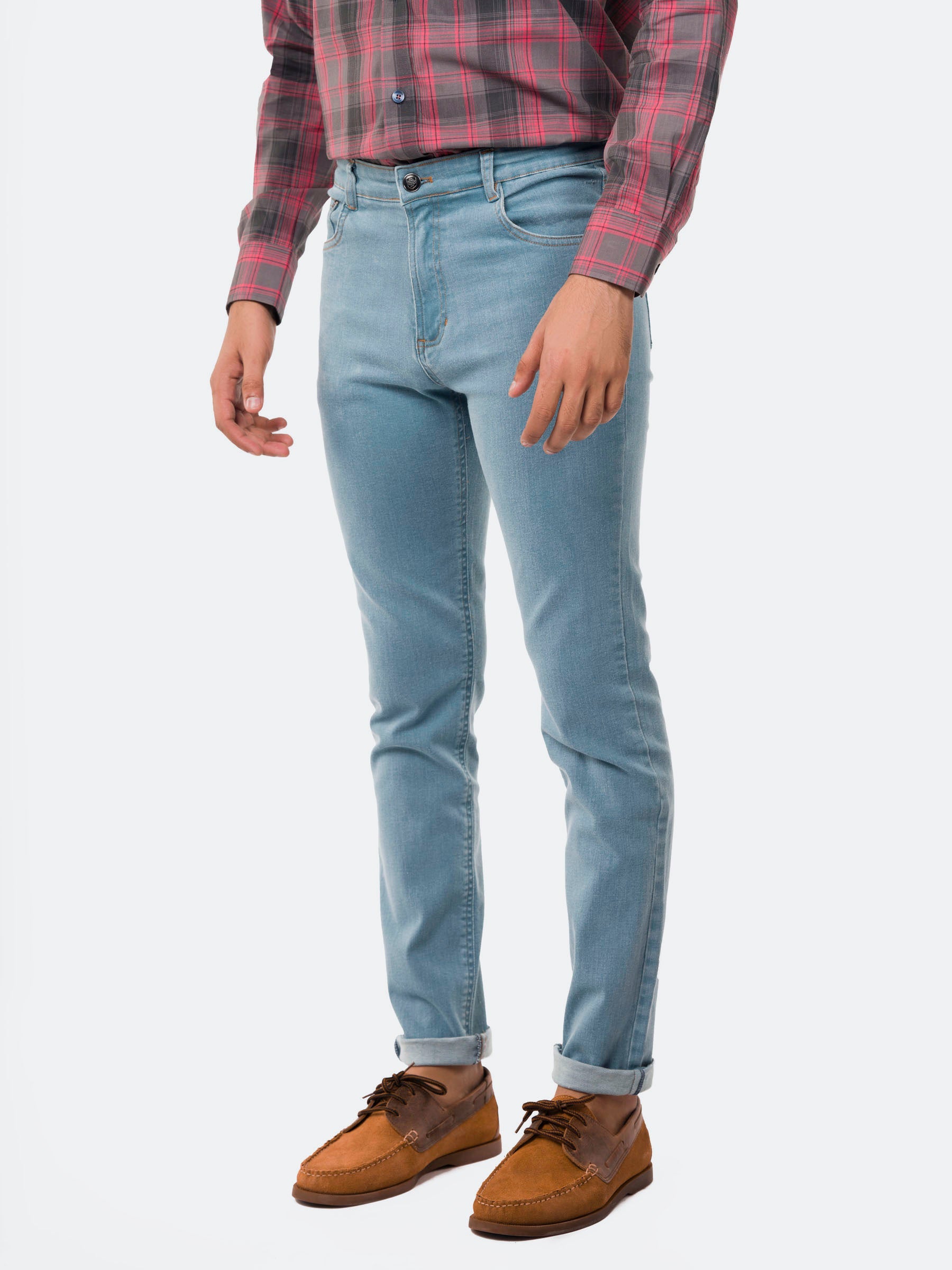 Light Blue Skinny Fit Jeans