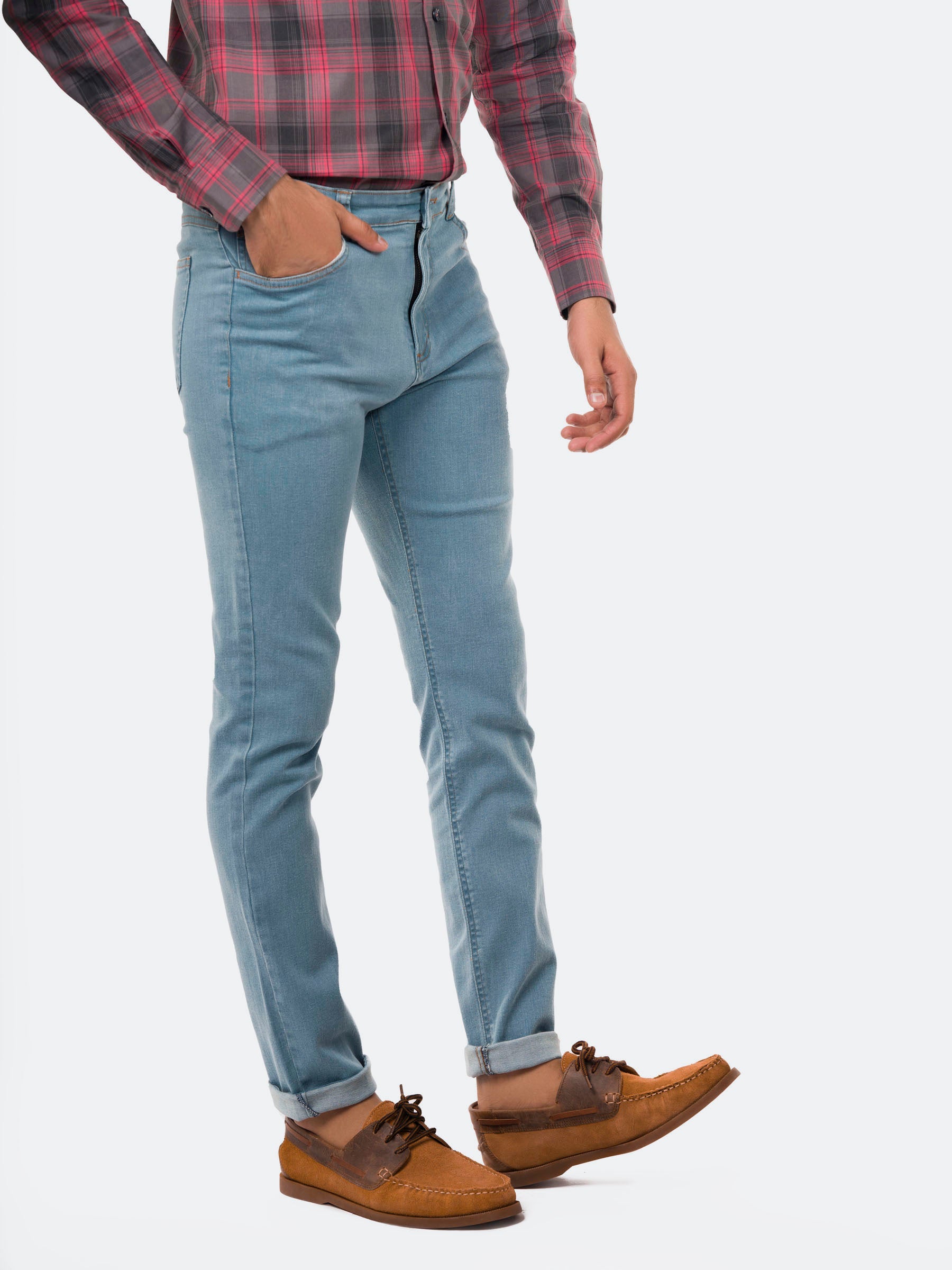 Light Blue Skinny Fit Jeans