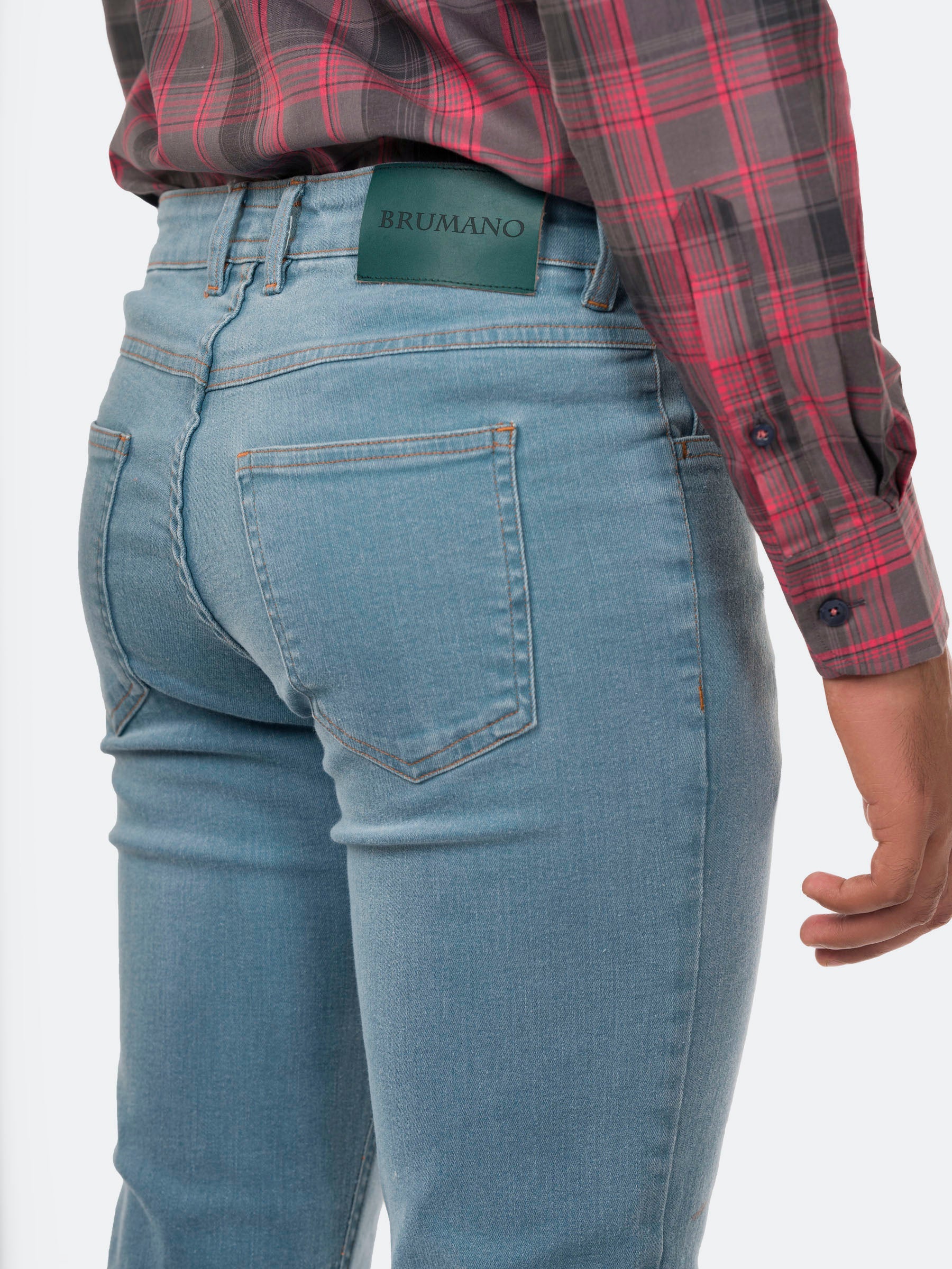 Light Blue Skinny Fit Jeans