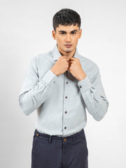 Light Grey Flannel Shirt