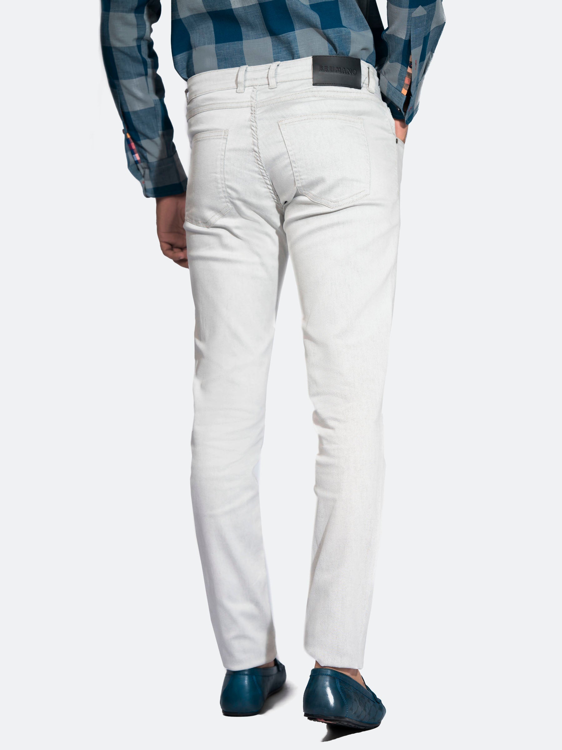 Light Grey Slim Fit Jeans
