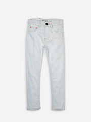 Light Grey Slimfit Casual Jeans