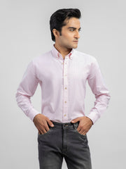Light Pink Oxford Striped Shirt