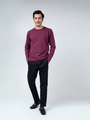 Maroon Long Sleeve T-Shirt