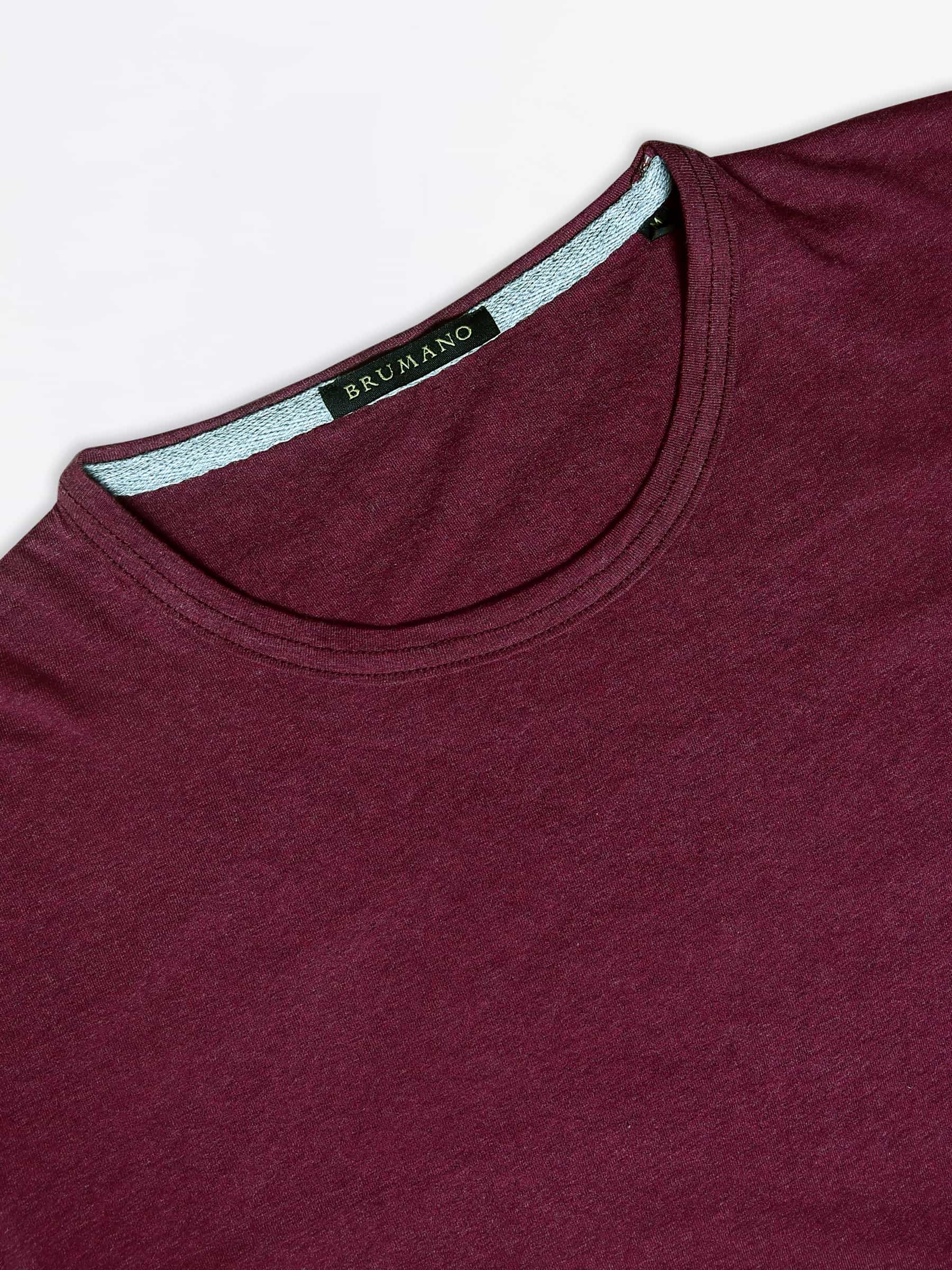 Maroon Long Sleeve T-Shirt