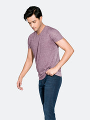 Maroon Light Weight V-Neck T-Shirt