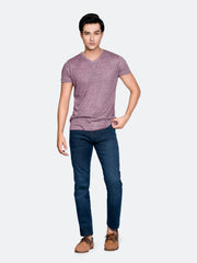 Maroon Light Weight V-Neck T-Shirt