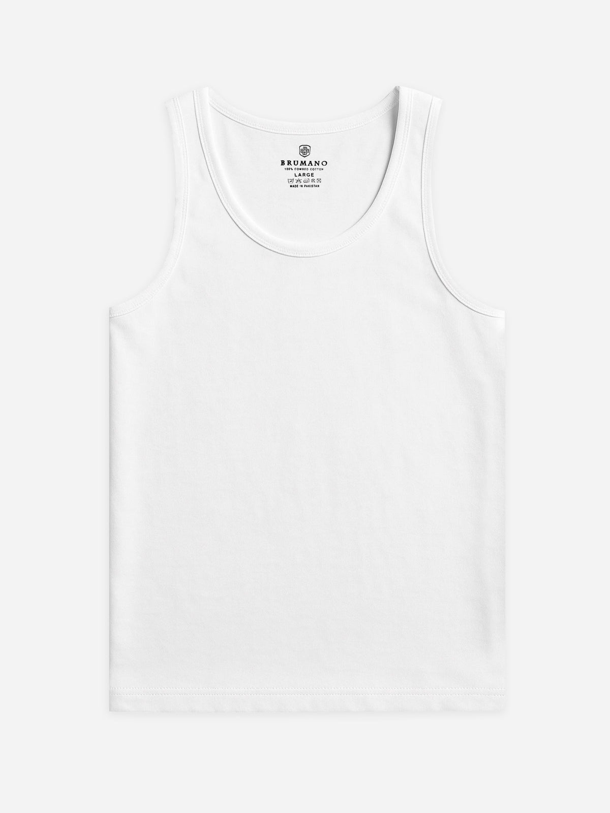 Mens Sleeveless Vest - 100% Combed Cotton